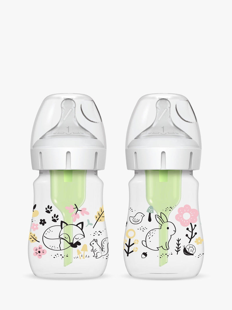 Dr Brown's Anti-Colic baby bottle pack 2 150ml - British product