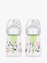 John Lewis Dr Brown's Anti-Colic Options+ Woodland Baby Bottle Set Pack of 2 150ml- Buy online at McGrocer