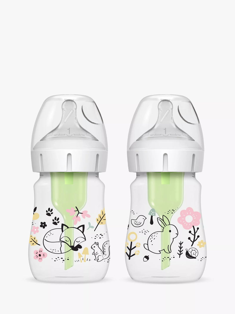 Dr Brown's Anti-Colic baby bottle pack 2 150ml - British product