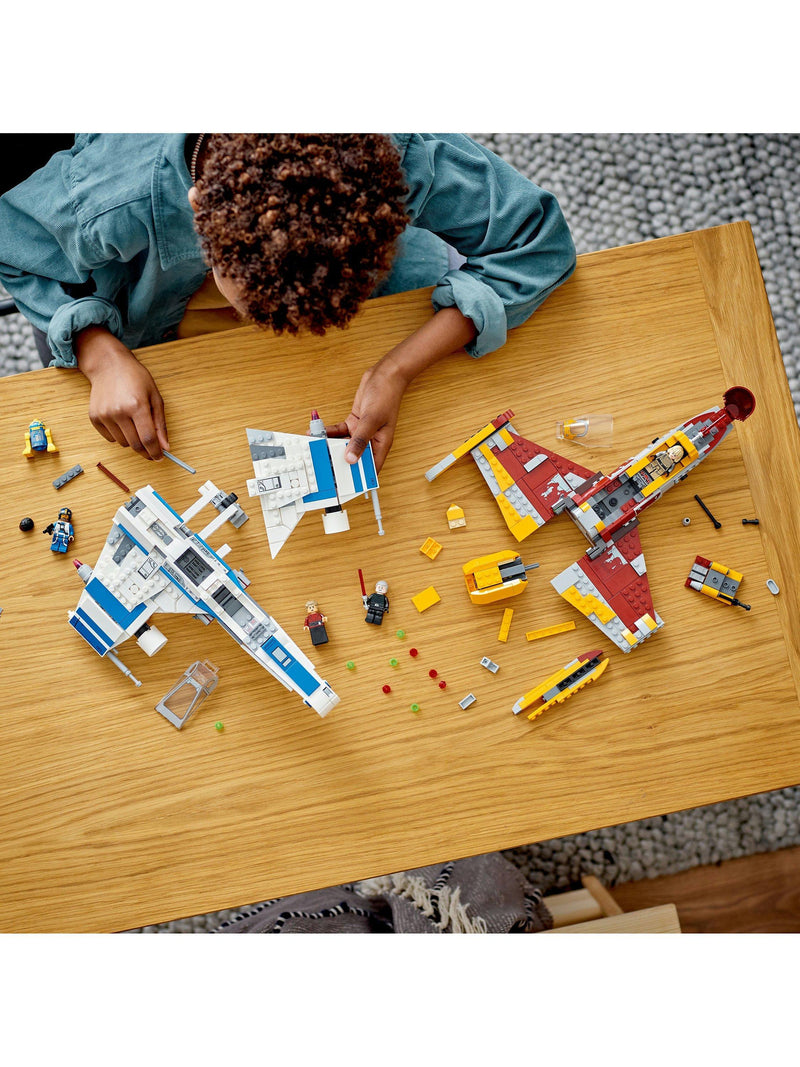 LEGO 75364 New Republic E-Wing vs Shin Hati's Starfighter building set, UK version
