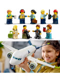 LEGO City passenger airplane building set with 913 pieces, UK version