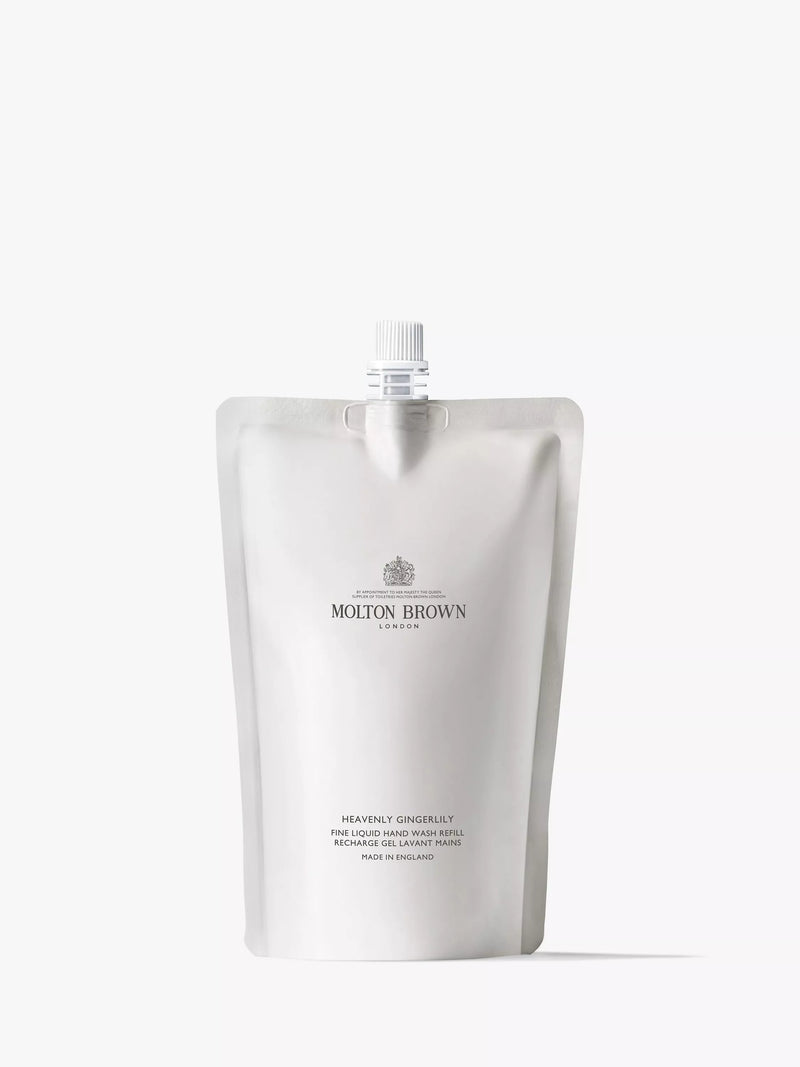 Molton Brown Heavenly Gingerlily hand wash refill 400ml, imported from the UK