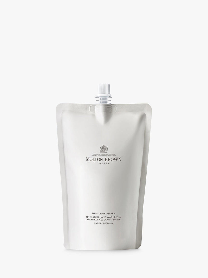 Molton Brown Fiery Pink Pepper hand wash refill 400ml, imported from the UK