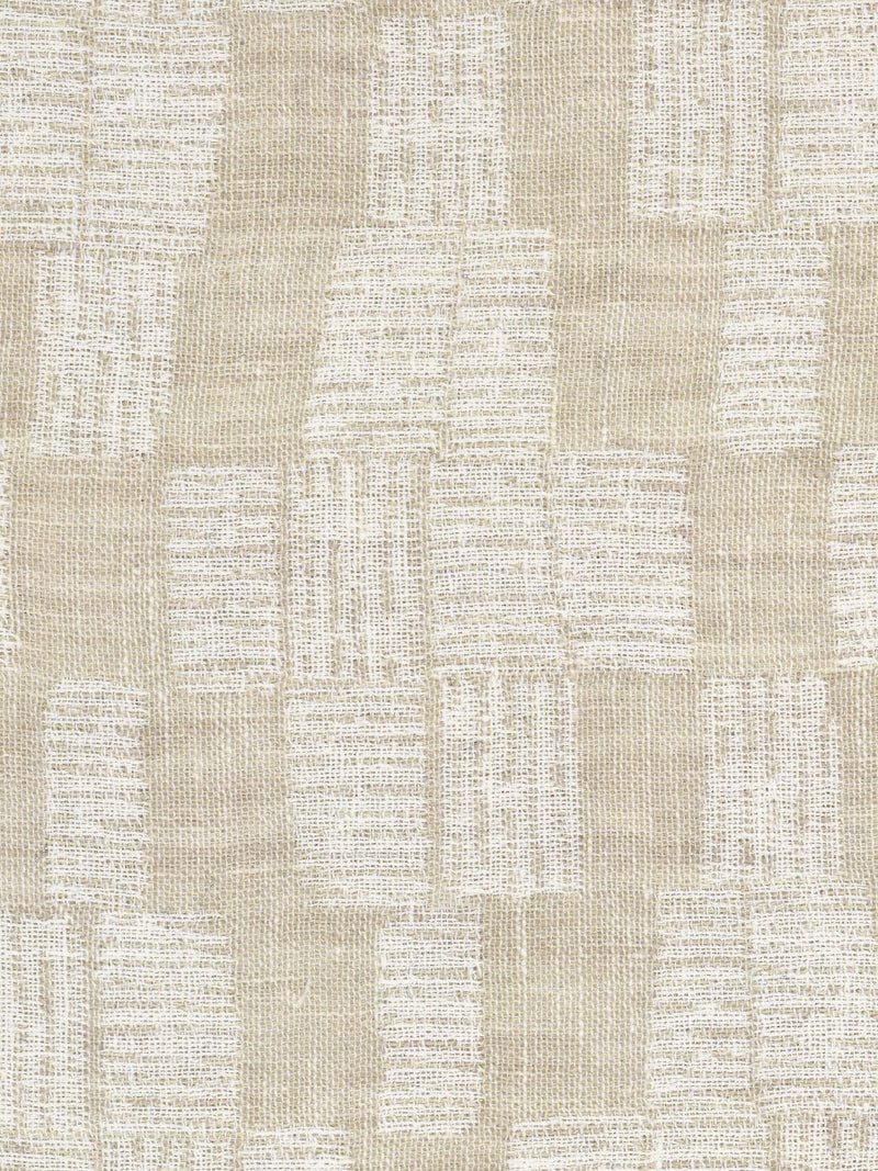 John Lewis Textured Diamonds furnishing fabric Natural, imported from the UK