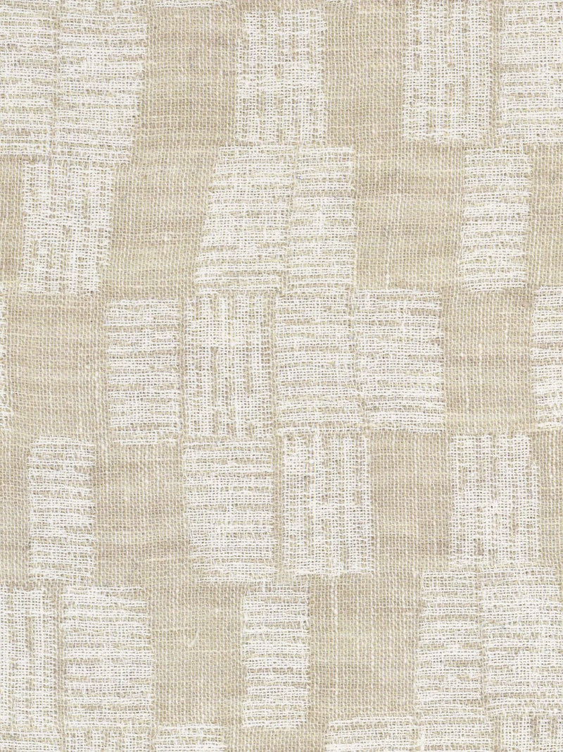 John Lewis Textured Diamonds furnishing fabric Natural, imported from the UK