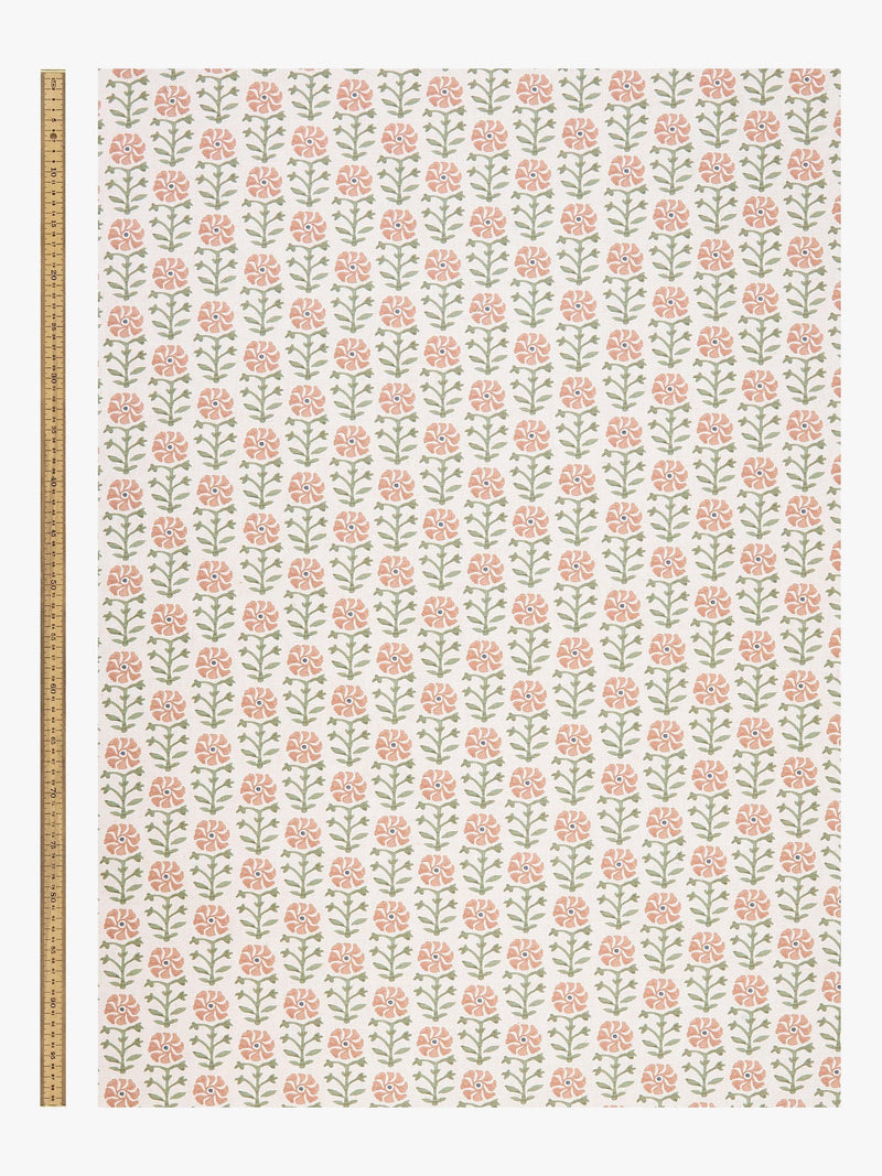 John Lewis Aria blomstret møbelstoff 142 cm bredde (britisk merke)