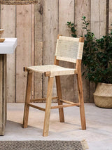 John Lewis nkuku Madrisana Natural Bar Stool- Buy online at McGrocer