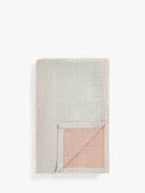 John Lewis John Lewis Pencil Stripe Cotton Reversible Bedspread- Buy online at McGrocer
