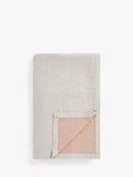 John Lewis reversible stripe cotton bedspread super king size, imported from the UK