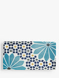 John Lewis fine china rectangular serving platter in blue and multi pattern, 28.5cm, UK version