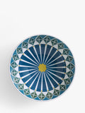 John Lewis Lisbon Fine China Serve Bowl 20cm Red Multi, UK version