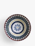 John Lewis fine china serving bowl blue/multi 20cm, UK version