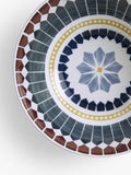 John Lewis fine china serving bowl blue/multi 20cm, UK version