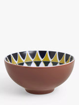 John Lewis John Lewis Lisbon Fine China Cereal Bowl, Red/Multi, 15cm- Buy online at McGrocer