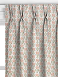 John Lewis Aria pale terracotta floral curtains, UK version