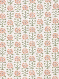 John Lewis Aria pale terracotta floral curtains, UK version