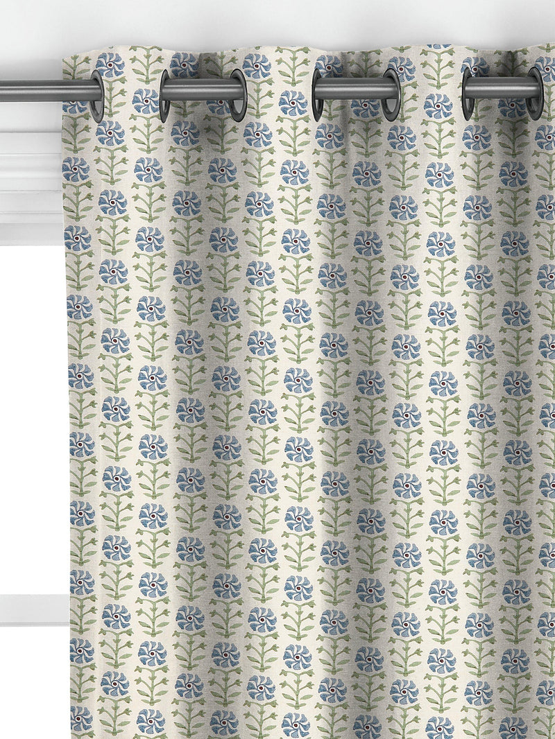 John Lewis Aria made to measure curtains floral pattern, imported from the UK