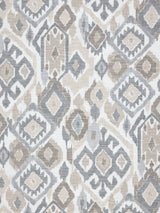John Lewis John Lewis Maya Ikat Made to Measure Curtains or Roman Blind, Putty- Buy online at McGrocer