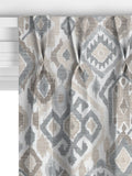 John Lewis Maya Ikat curtains putty, UK version