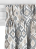 John Lewis Maya Ikat curtains putty, UK version