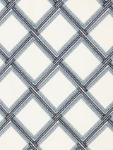 John Lewis John Lewis Oakley Embroidered Made to Measure Curtains or Roman Blind, Lake Blue- Buy online at McGrocer