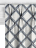 John Lewis Oakley embroidery curtain lake blue 140x140cm, imported from the UK