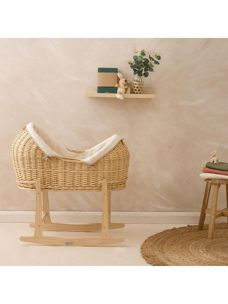 Clair de Lune Noah Baby Pod Moses Basket - British product