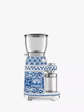 Smeg Dolce & Gabbana coffee grinder blue white - British product
