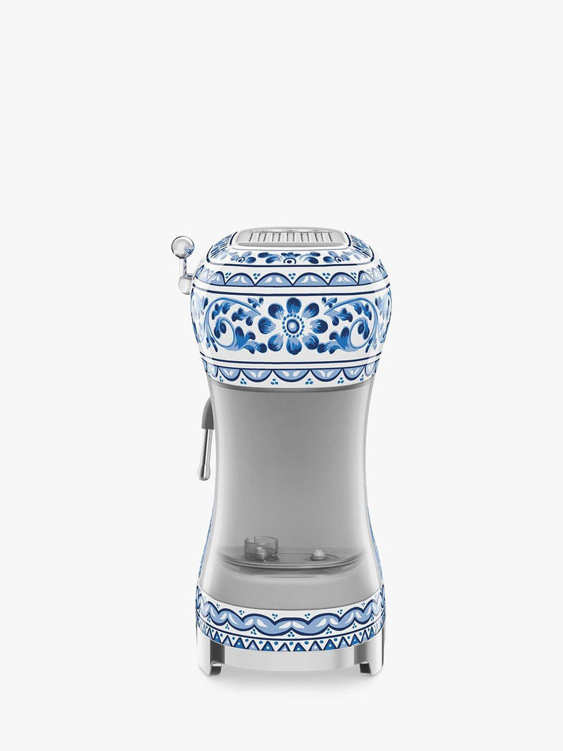 Smeg Dolce & Gabbana Blue/White espresso machine (British brand)