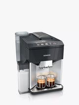 John Lewis Bean to Cup Coffee Machine with Integrated Milk Frother, Piano Black- Buy online at McGrocer
