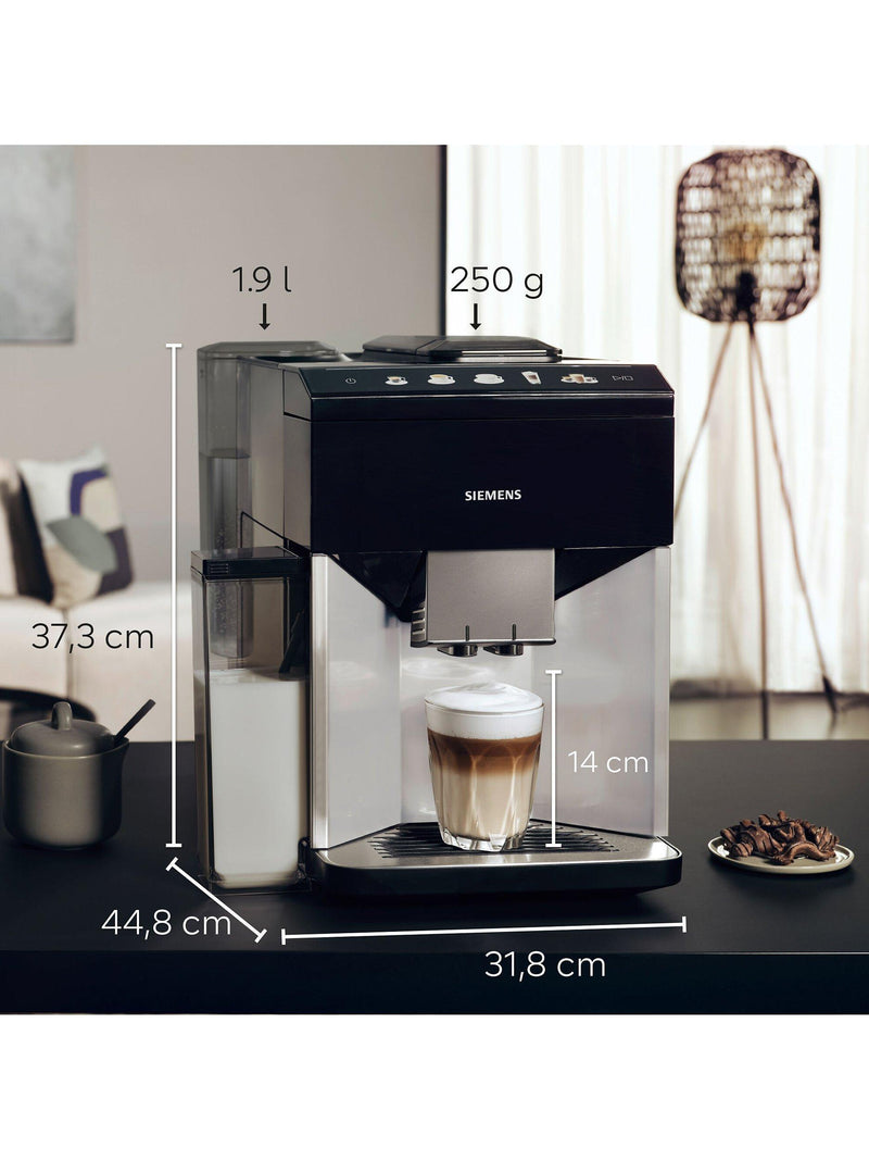 Siemens bean to cup coffee machine piano black (British brand)