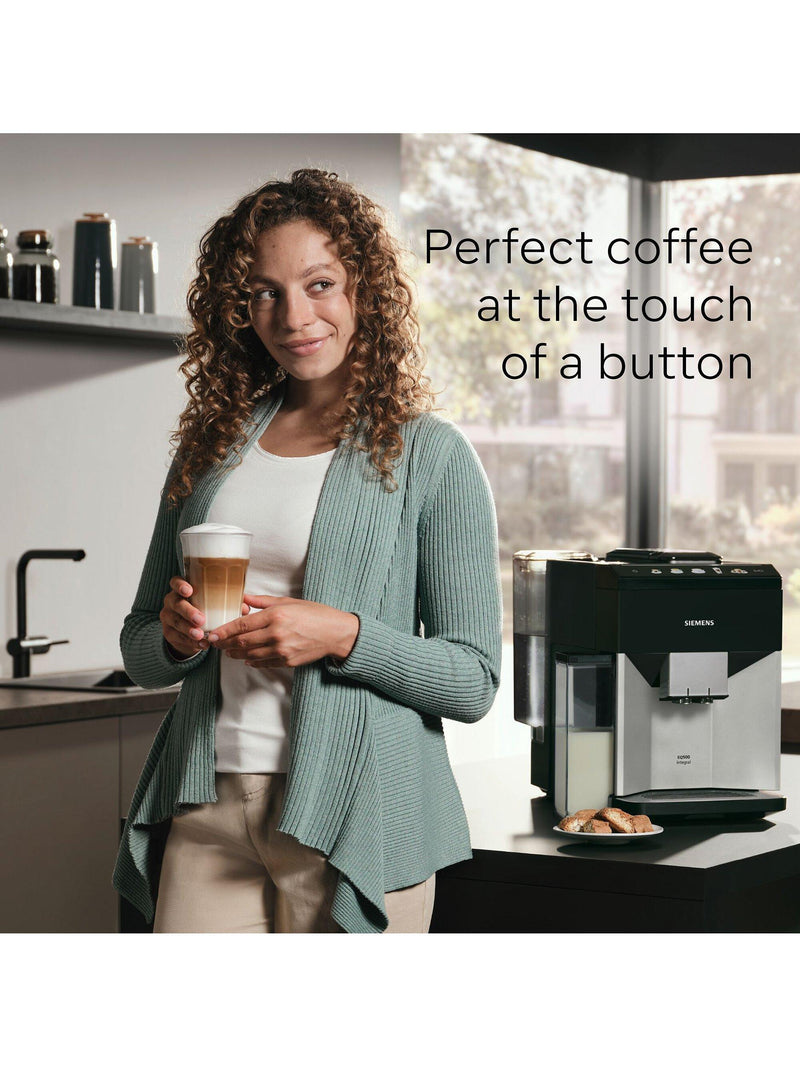 Siemens bean to cup coffee machine piano black (British brand)