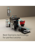 Siemens bean to cup coffee machine piano black (British brand)