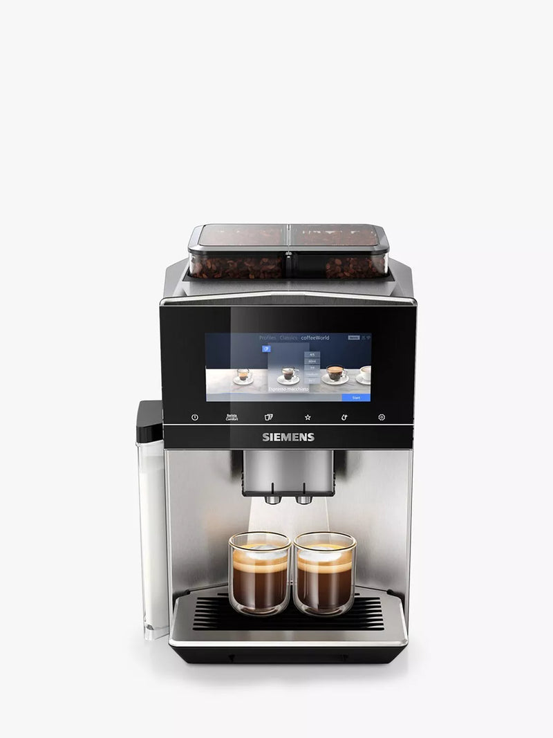 Siemens EQ900 bean to cup coffee machine stainless steel (British brand)