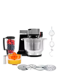 Bosch stand mixer 7-in-1 black with juicer and shredder, UK version