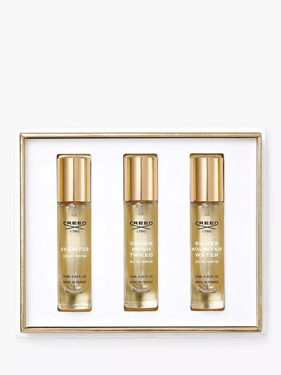 John Lewis Creed For Him Eau De Parfum Gift Set 3 x 10ml- Buy online at McGrocer