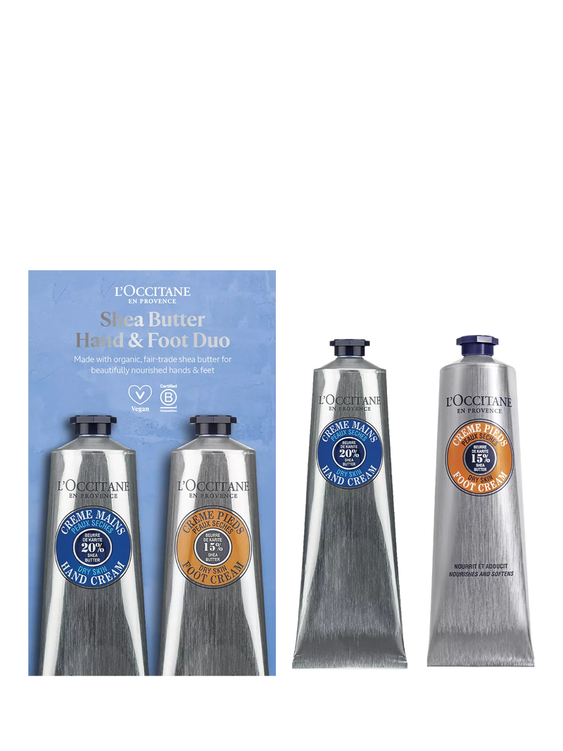 L'OCCITANE Shea Butter Hand Foot Duo Bodycare Gift Set