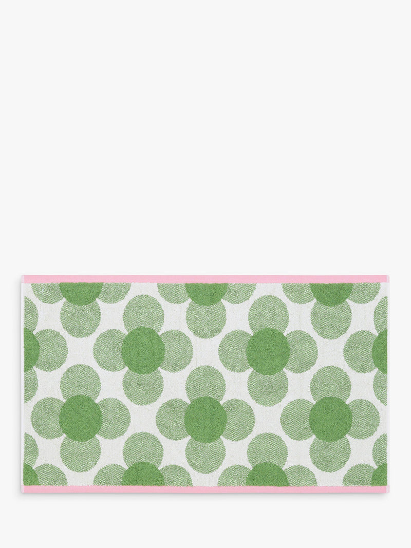 Orla Kiely retro flower bath mat, imported from the UK