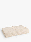 John Lewis cable knit organic cotton throw, UK version