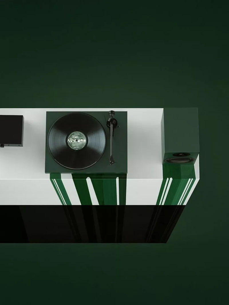 Pro-Ject Colourful Audio System with turntable amplifier and speakers, imported from the UK