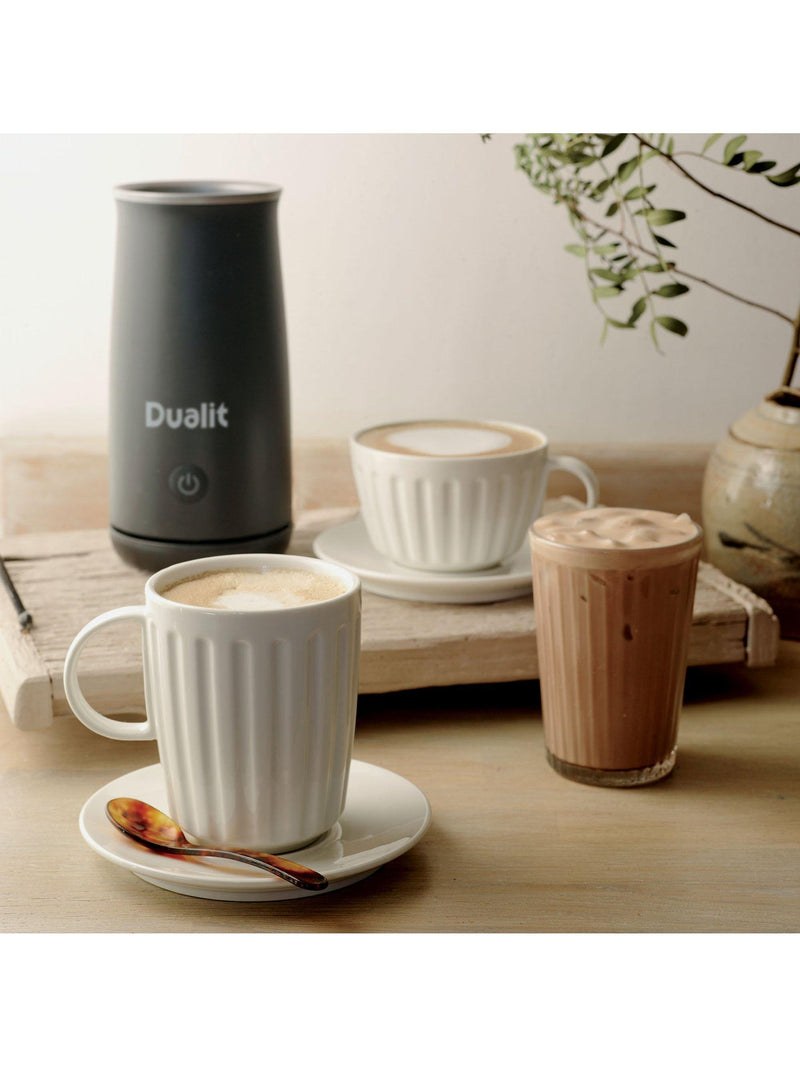 Dualit hot chocolate maker milk frother black 340ml - British product
