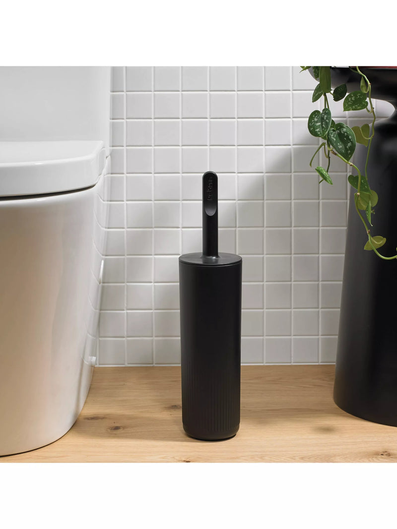 ReBorn recycled plastic toilet brush and holder, imported from the UK
