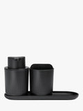 ReBorn recycled plastic bathroom accessories set (British brand)