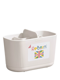 ReBorn Grand panier de salle de bain en plastique recyclé
