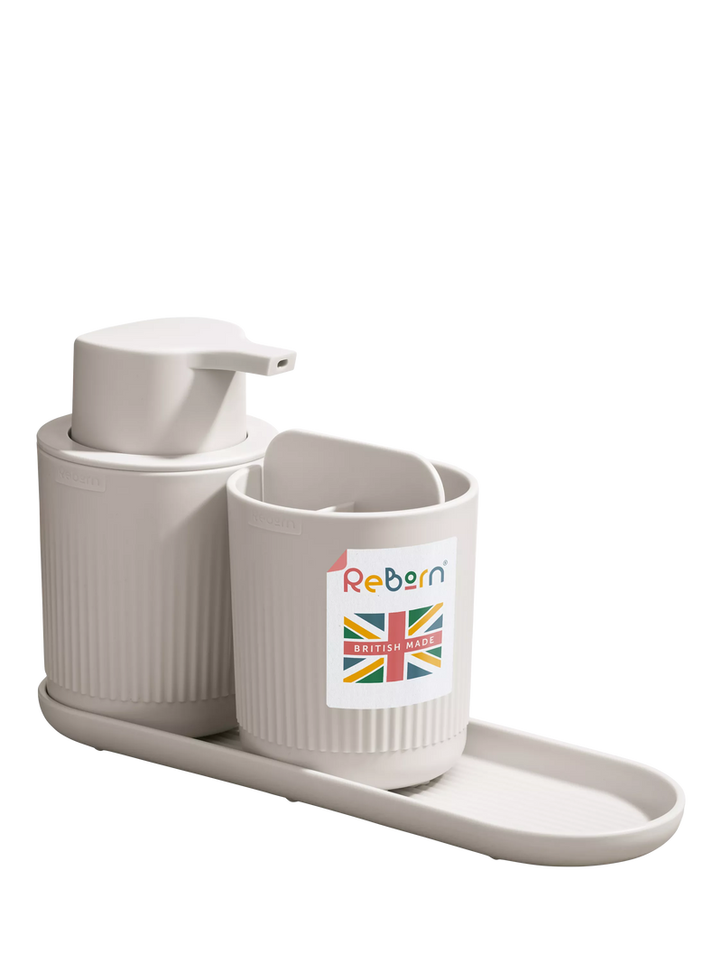 ReBorn Recycled Plastic Bathroom Accessories Set