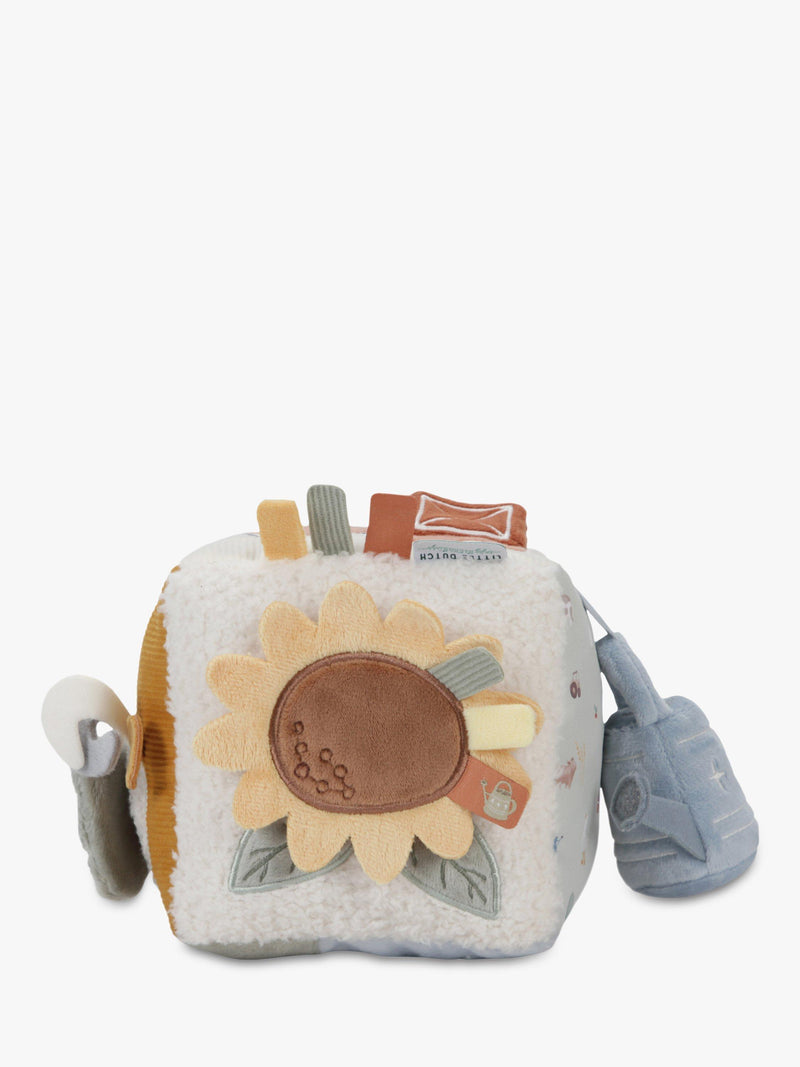 Little Dutch Petit cube d'activités Little Farm Bébé, version UK