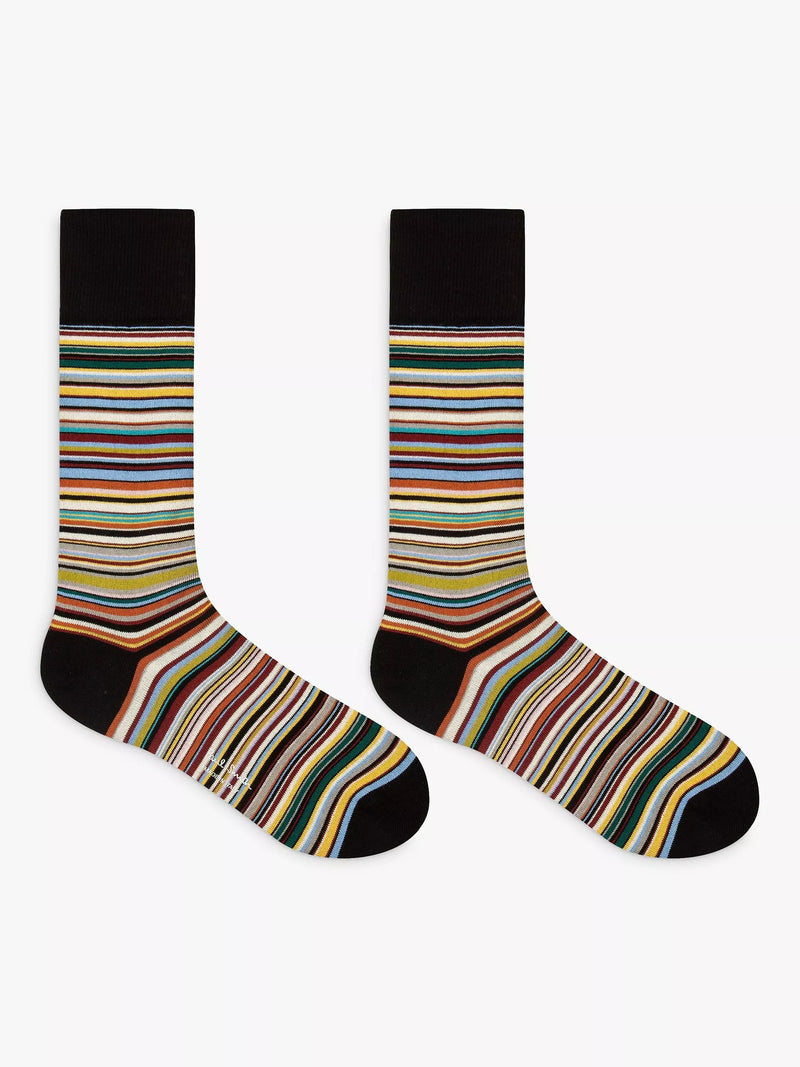 Paul Smith signature stripe socks pack of 2, imported from the UK