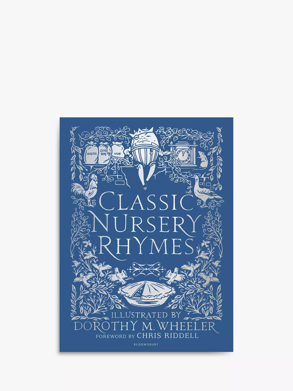 Classic Nursery Rhymes Illustrated Children's Book with Vintage Artwork and Foreword