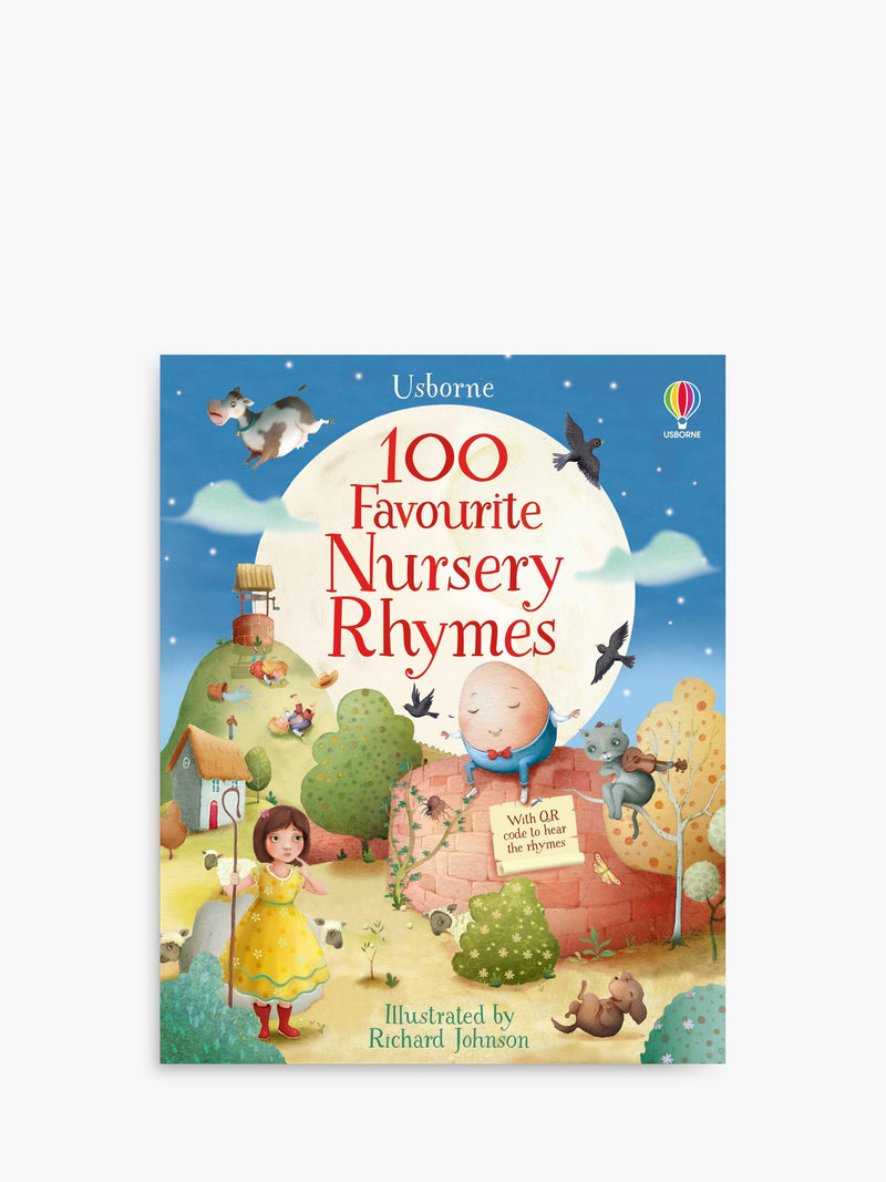 Children's Treasury of 100 Favourite Nursery Rhymes with Illustrations and Audio
