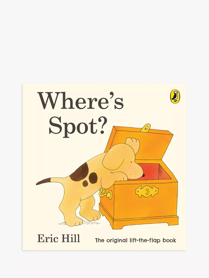 Eric Hill Where's Spot lift-the-flap children's book - British product
